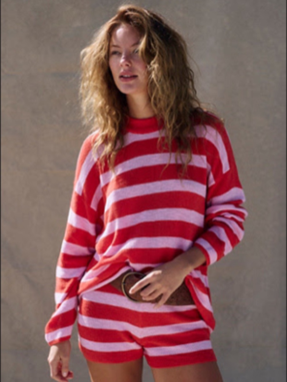 Free People Malibu Surf Sweater Set